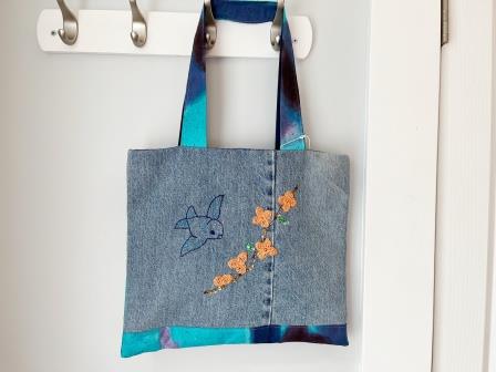 Bluebird Denim Tote