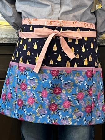 Garden Apron - Beehive and Blues