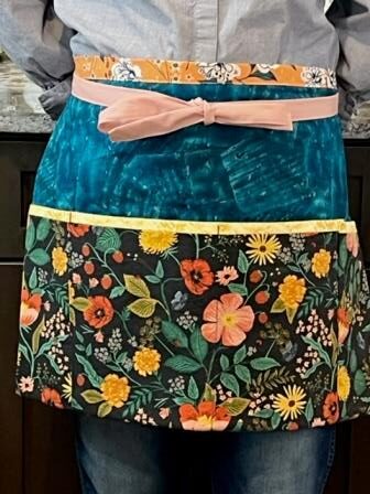 Garden Apron - Botanical Floral