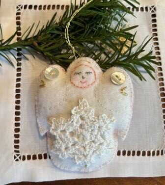 Angel Ornament - Snowflake